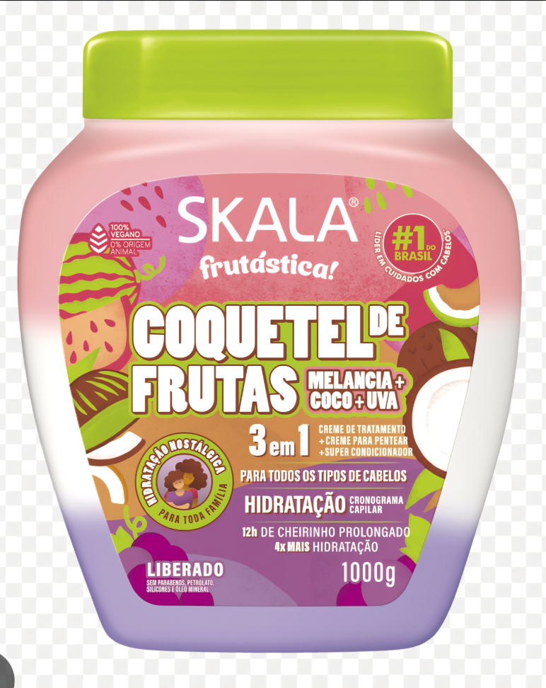 Skala 3 em 1 coquetel de frutas 1kg