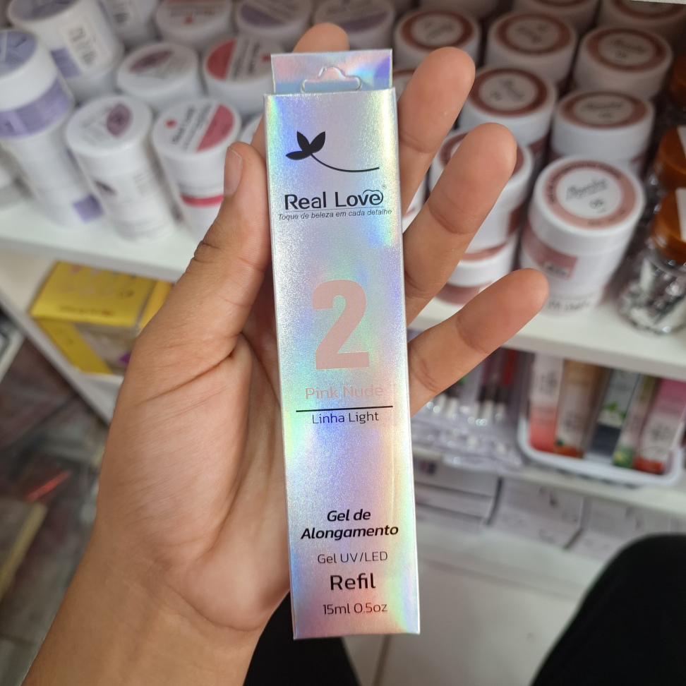 Real Love Gel de Alongamento Pink Nude 15ml