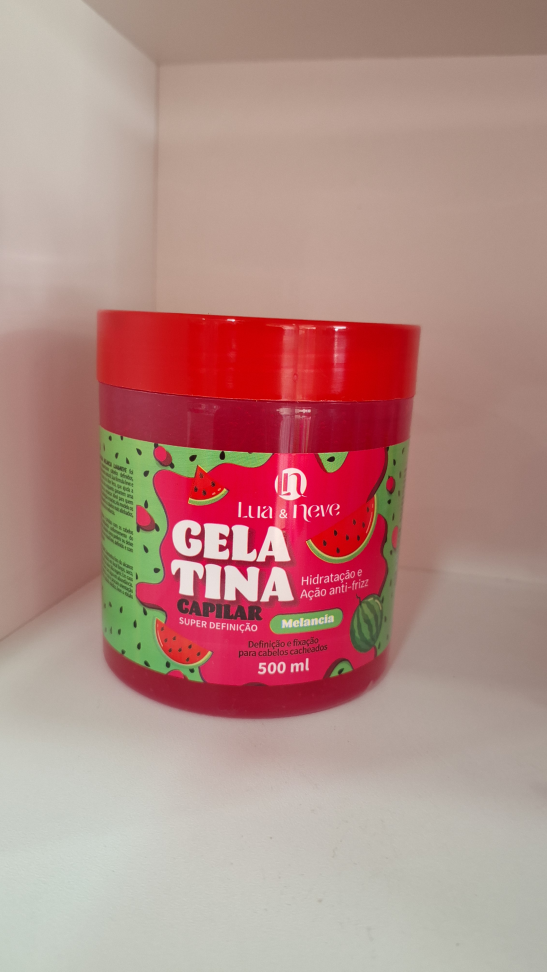 Gelatina Capilar Melancia Lua & Neve