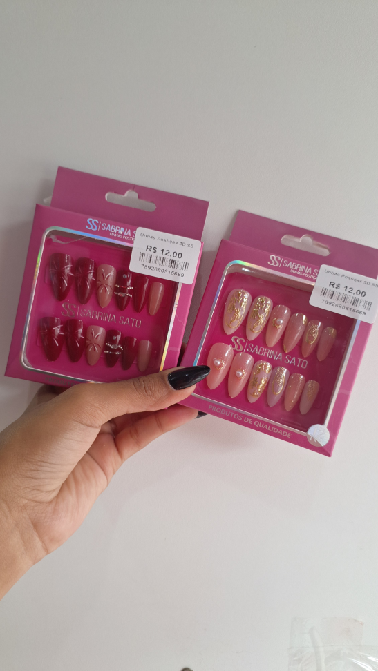 Unhas Postiças 3D Sabrina Satto