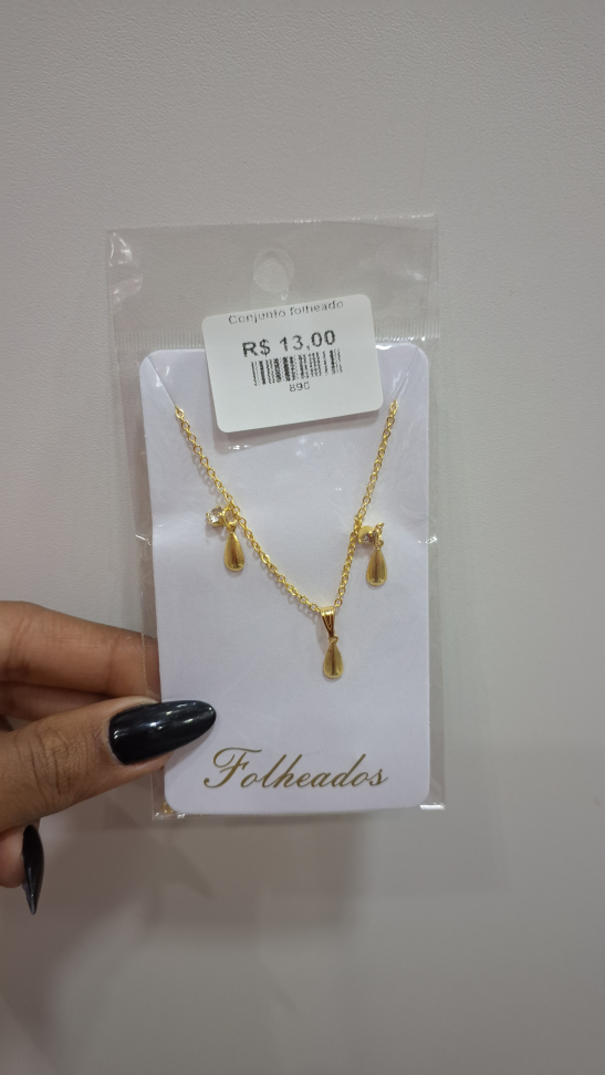 Conjunto Folheado - #4