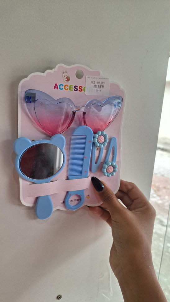 Kit óculos + Acessórios