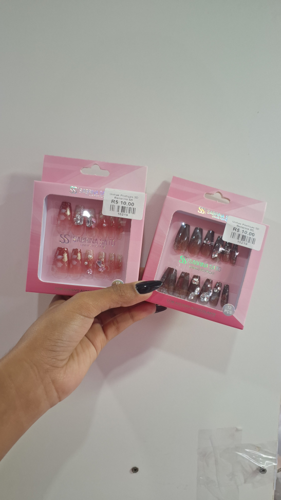 Unhas Postiças 3D Bailarina Sabrina Satto