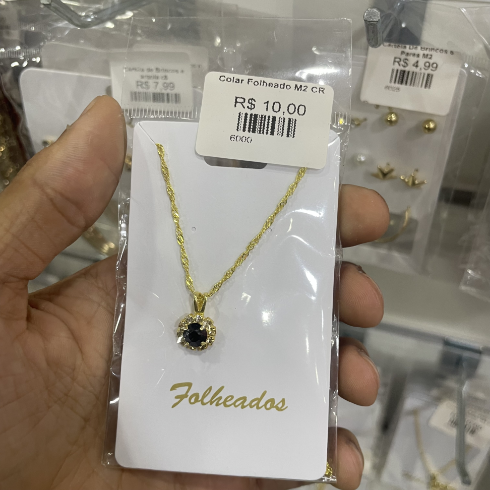 Colar Folheado M2 CR - #1