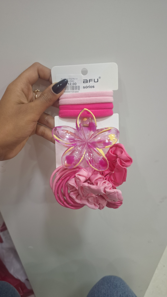 Kit piranha flor e xuxinhas