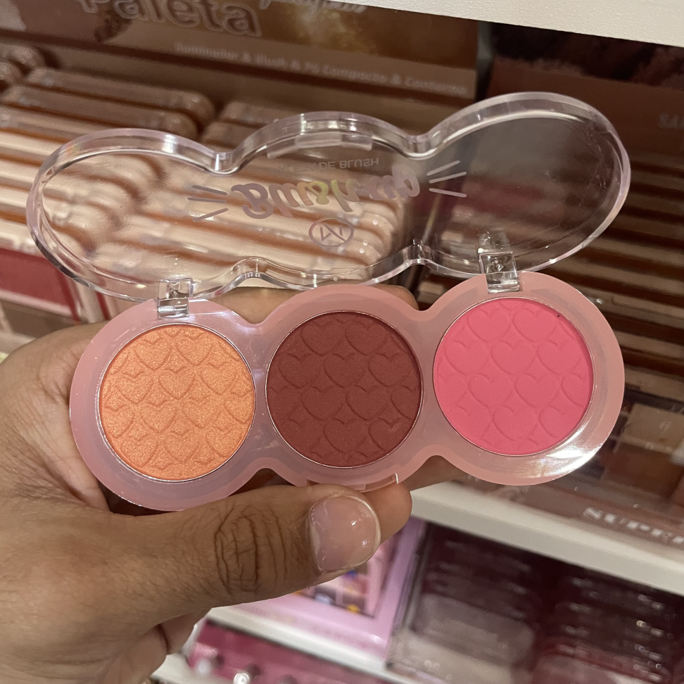 Paleta de De Blush 3 em 1 ML - Cor 03 - #2