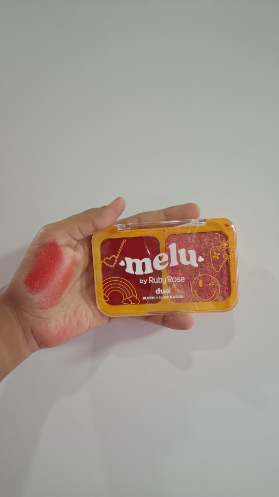 Duo Blush + Iluminador Melu