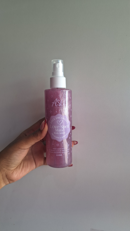 Body splash Love Shine Asti Cosméticos