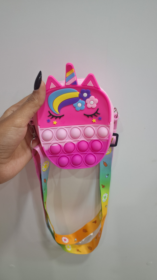 Bolsinha Infantil Pop It