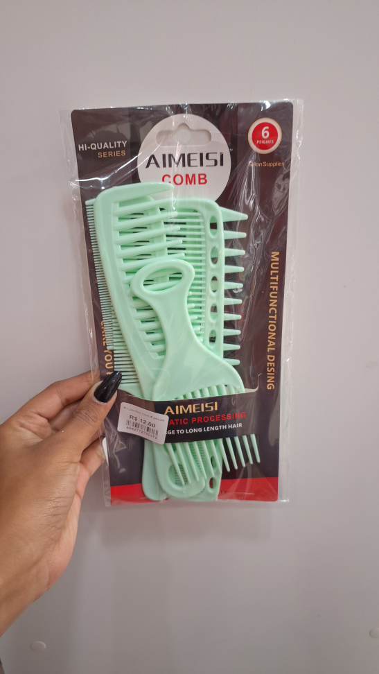 Kit pentes com 6 peças