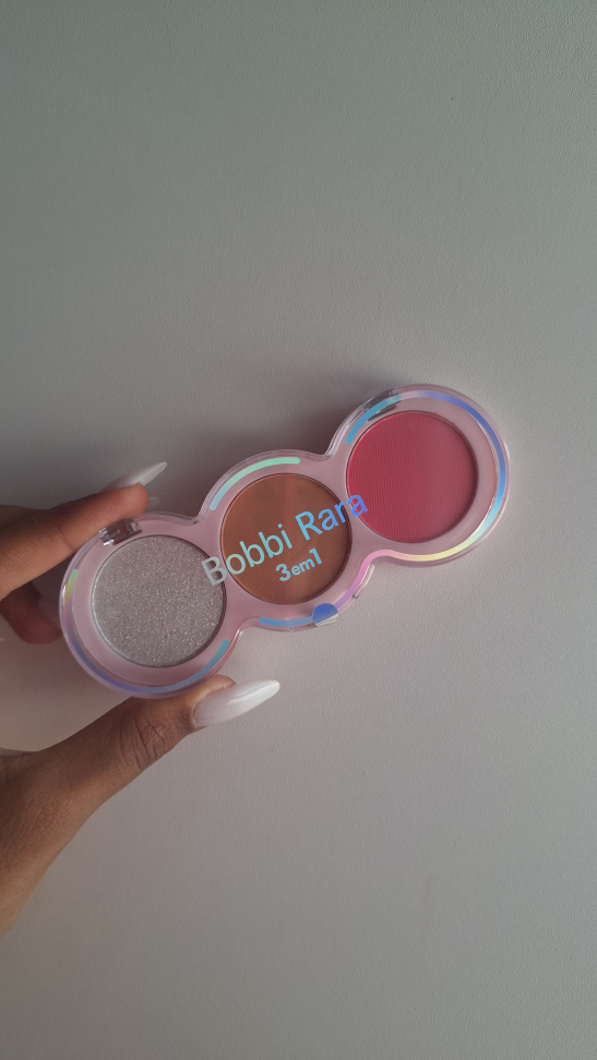 Paleta 3 em 1 Bobbi Rara - cor 1