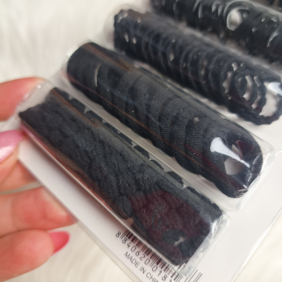 Cartela Kit Acessórios de Cabelo - preto - #2