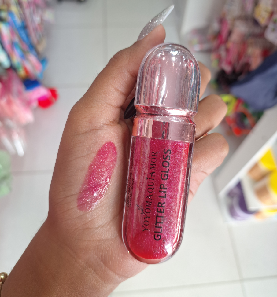 Lip  Gloss Glitter Yoyomaquiamor - Cor 5
