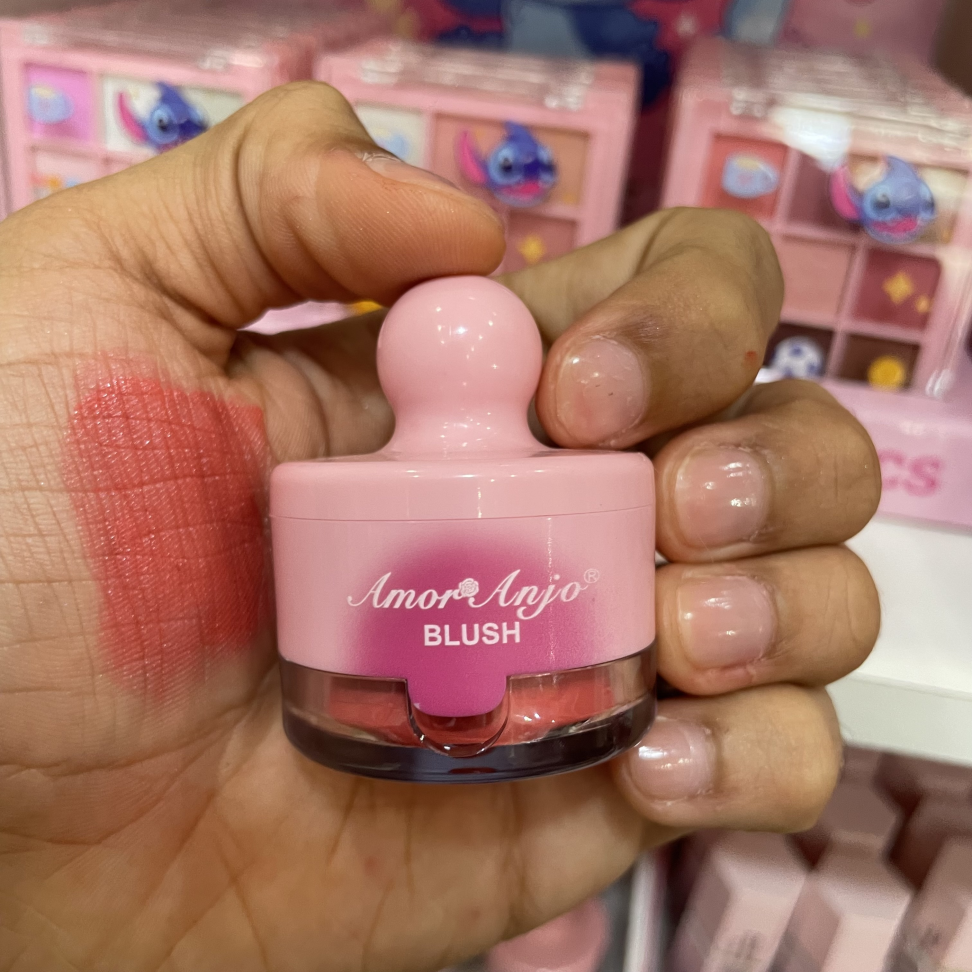 Blush + Espelho e Esponja AMOR ANJO - Cor 01 - #2