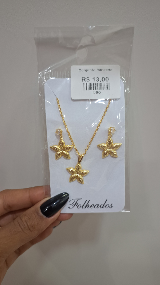 Conjunto Folheado