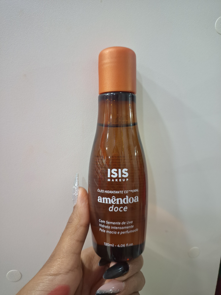 Óleo Hidratante Corporal Isis Makeup - Amêndoa Doce
