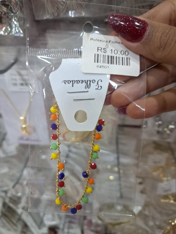 Pulseira Folheada