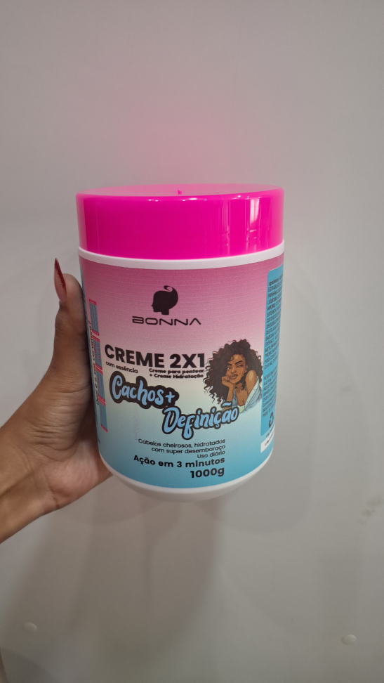 Bonna 2 em 1 cachos + Definição 1kg