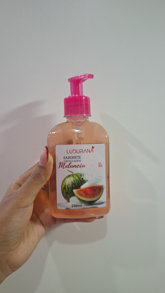Sabonete corpo e rosto melancia Ludurana