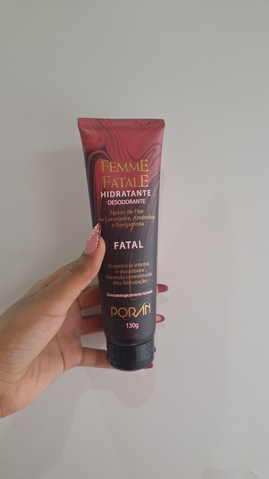 Hidratante corporal Fatal Porán