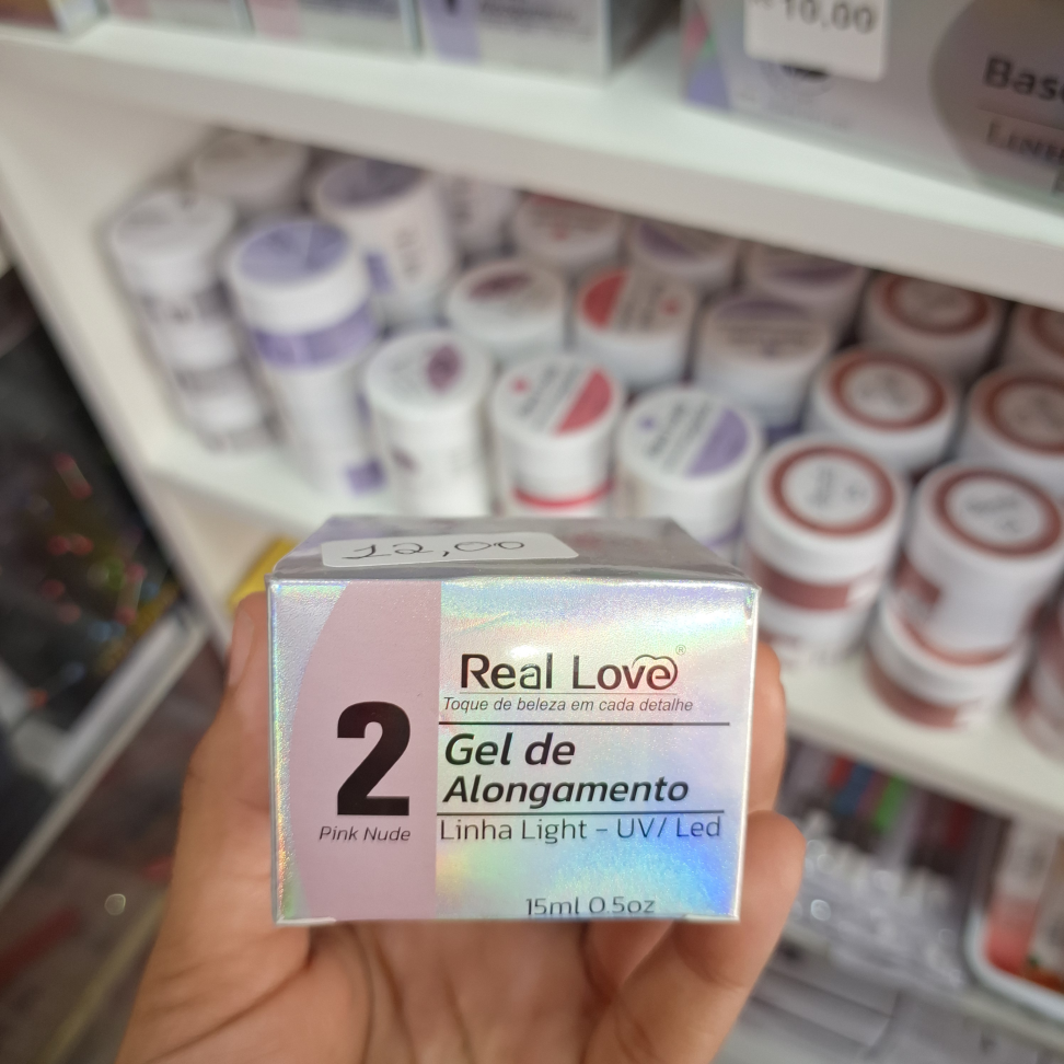 Gel de Alongamento Real Love - Pink Nude 15ml
