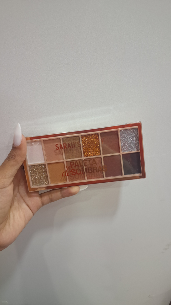 Paleta de sombras Sarah's Beauty - Cor A