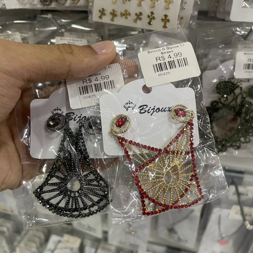 Brinco G Bijoux c/ Strass - #1