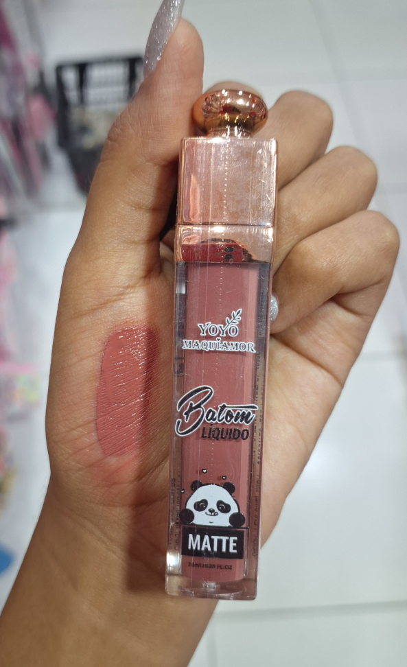 Batom Liquido Matte Yoyomaquiamor - Cor 03