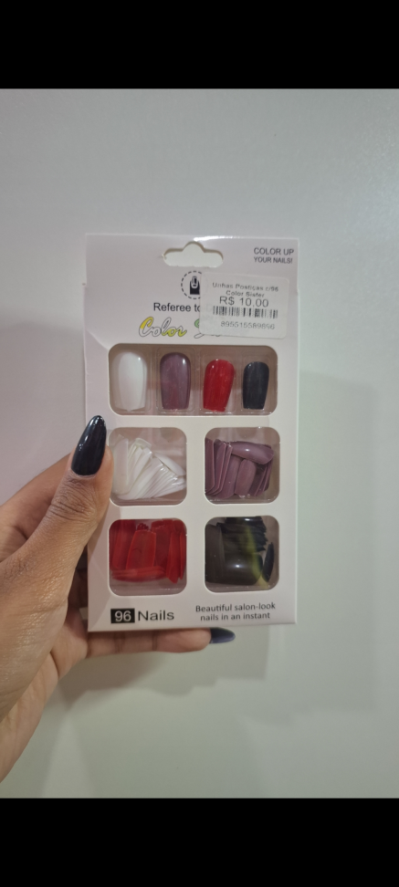 Unhas Postiças C/96 Fashion