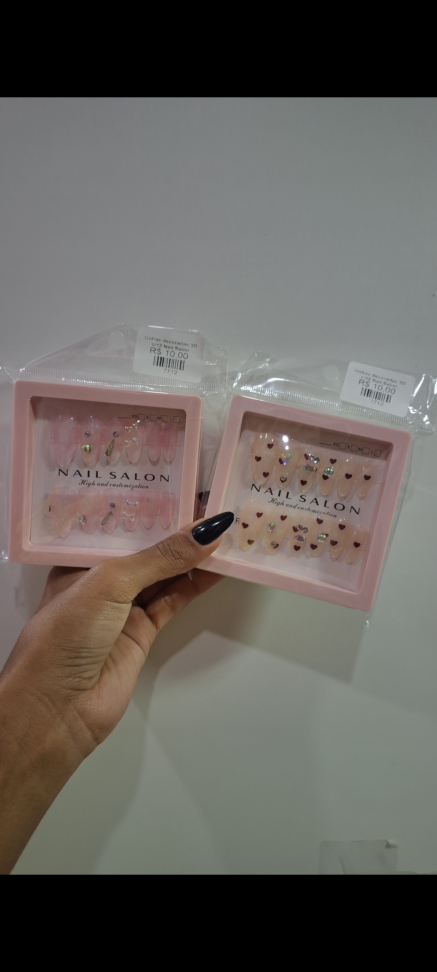 Unhas Decoradas 3D C/12  Nail Salon