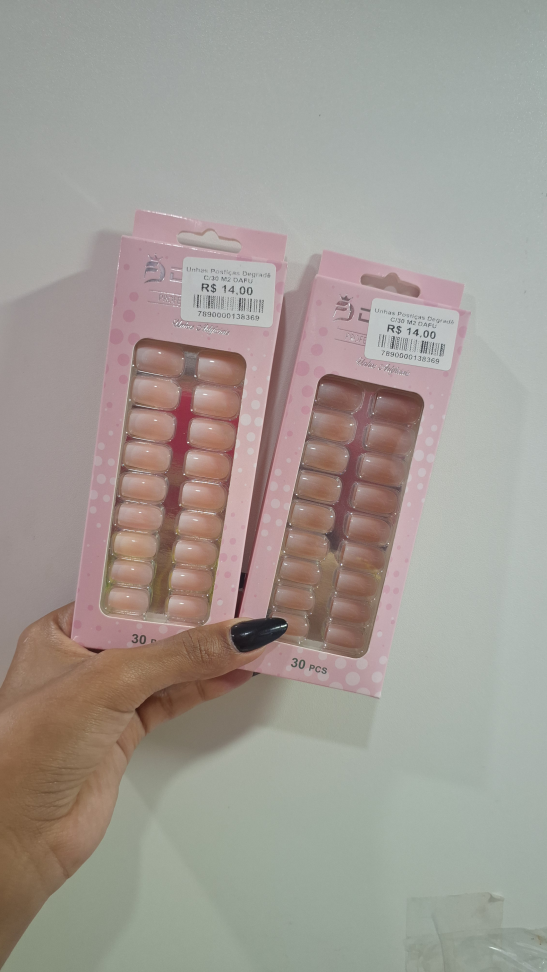 Unhas Postiças Degradê C/30 M2 Dafu
