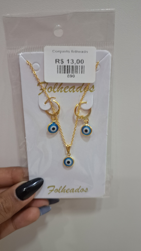 Conjunto Folheado - #3