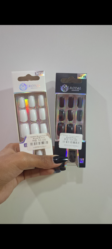 Unhas Quadradas Collor Royal