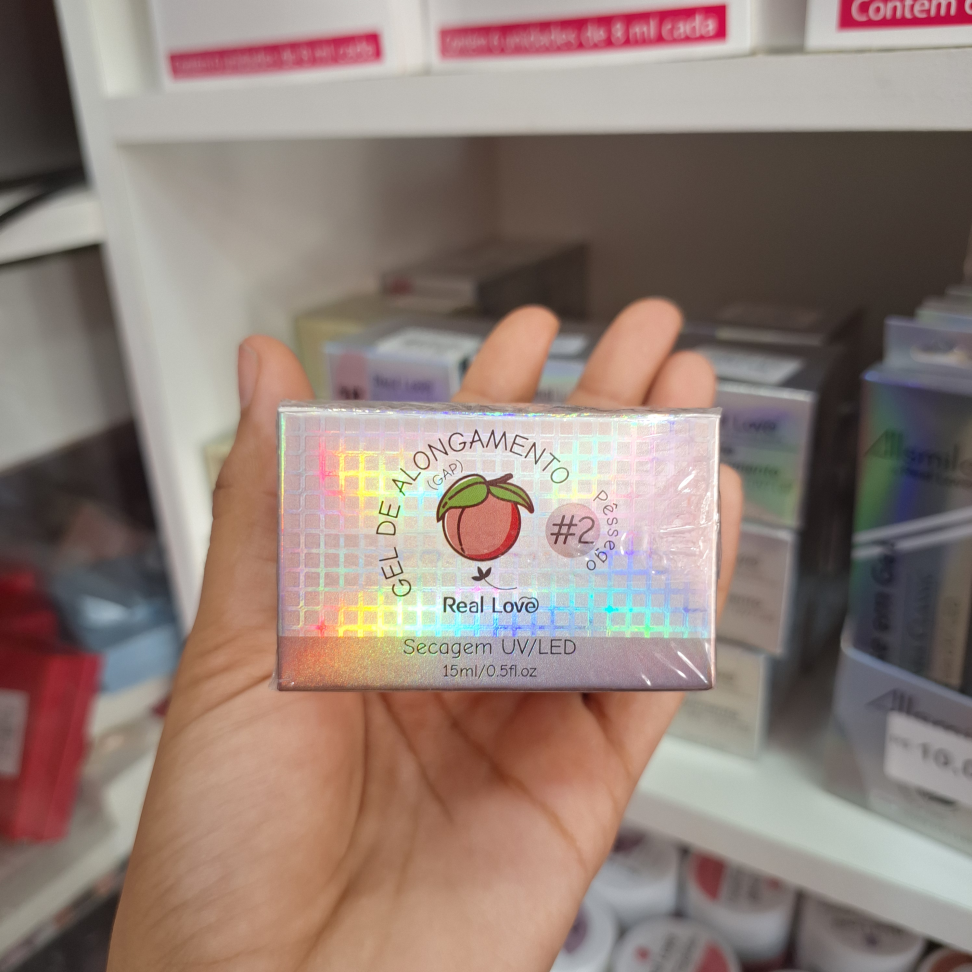 Gel de Alongamento Real Love #2 - Secagem UV/LED