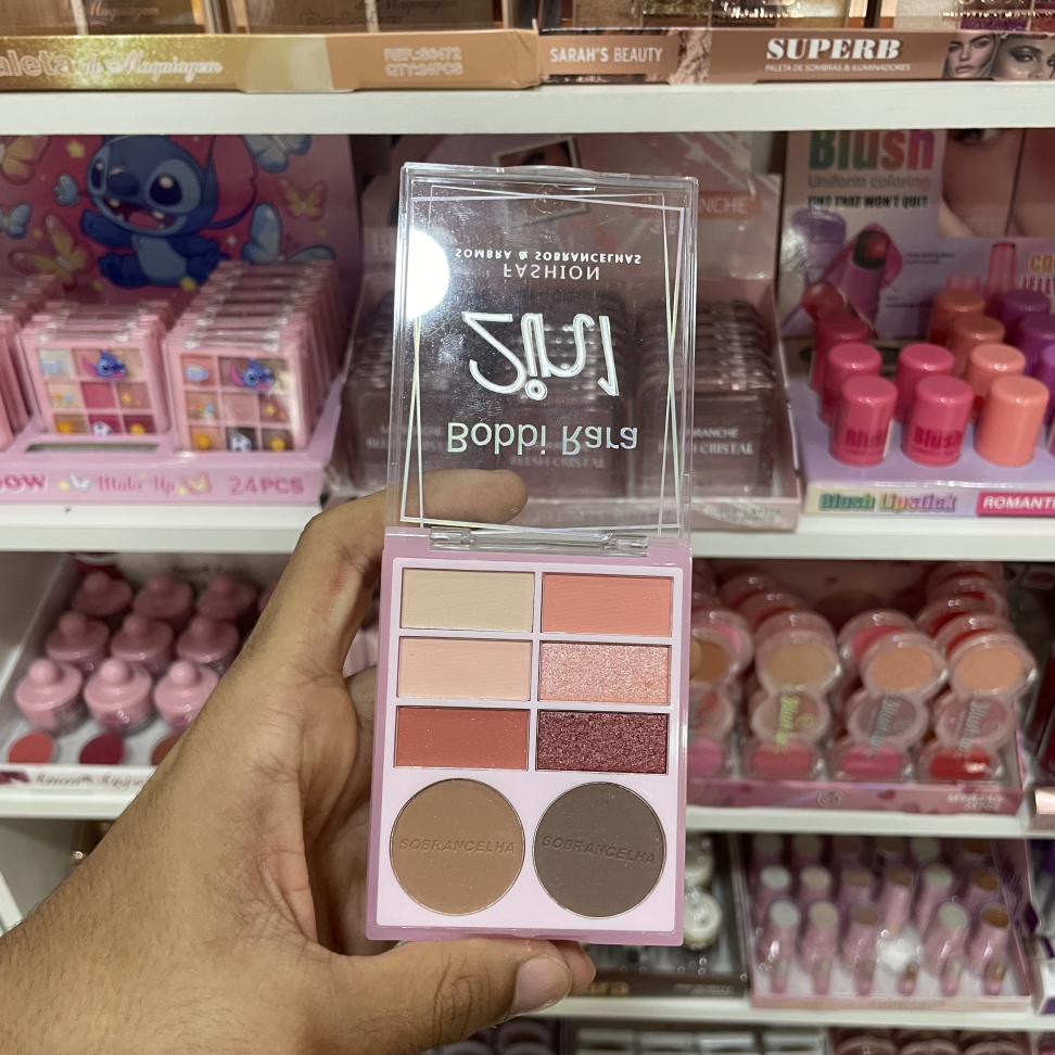 Paleta de Sombras + Sombras p/Sobrancelha BOBBI RARA - Cor 01 - #2