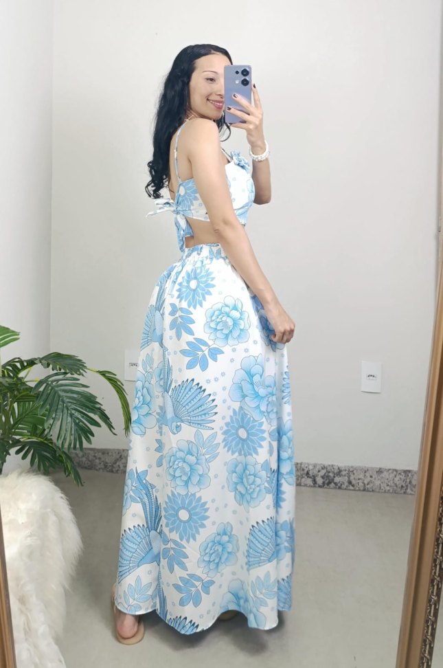 Conjunto saia longa 952 - #6