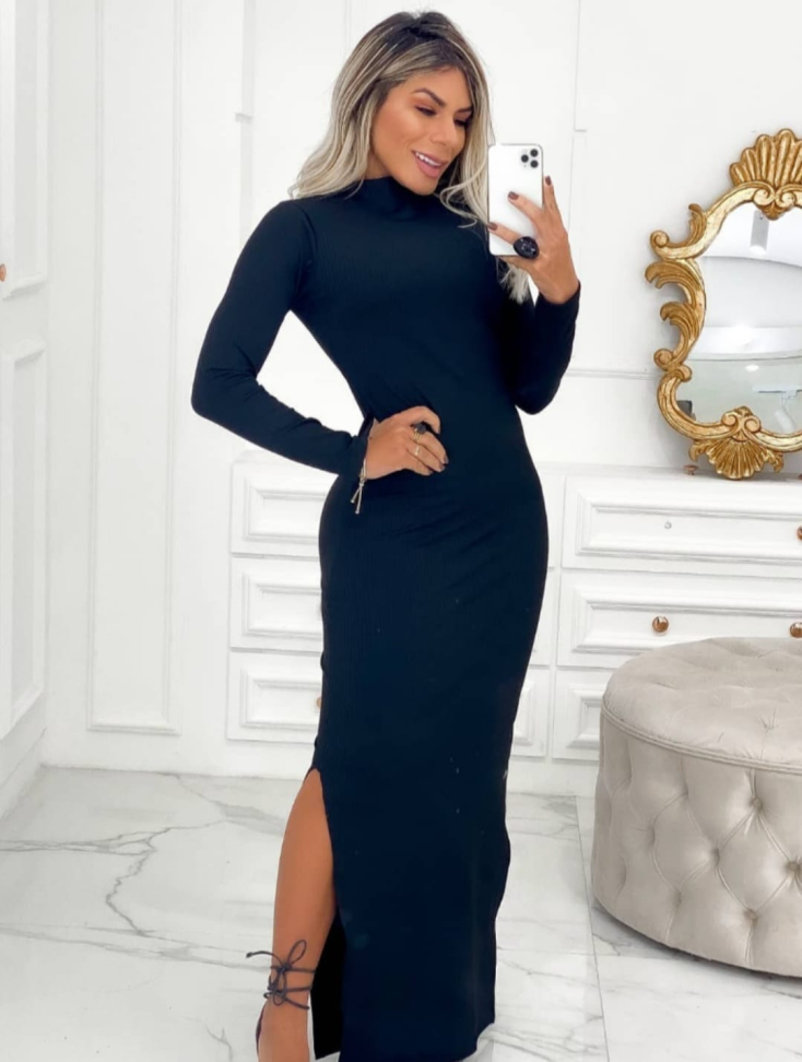 Vestido cacharrel longo 275
