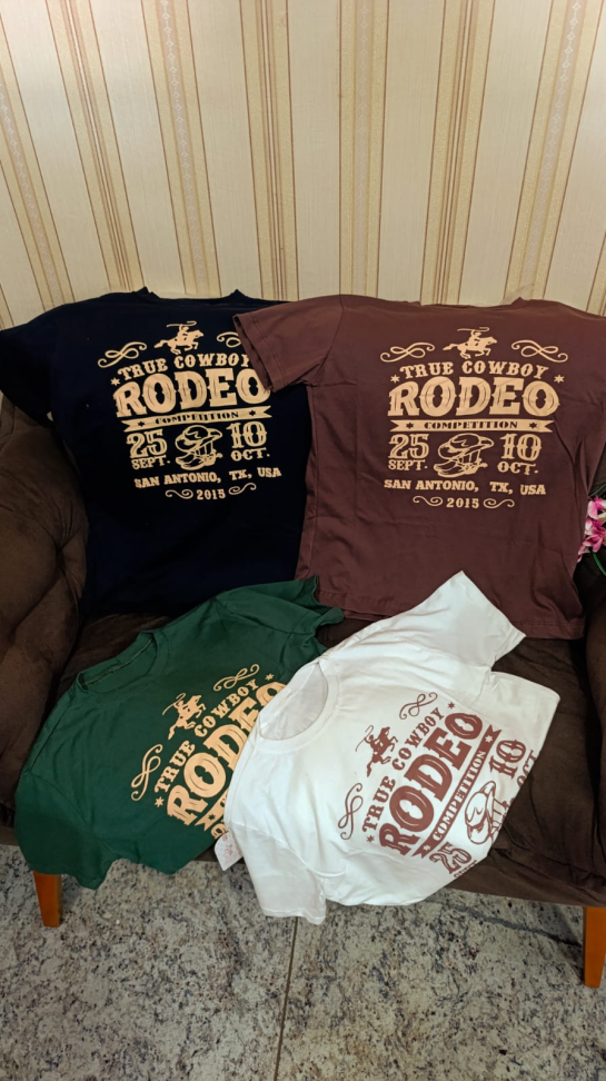 T-shirt algodão  country 336