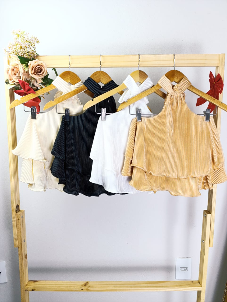 Blusa babados amarração 20000332 - #3