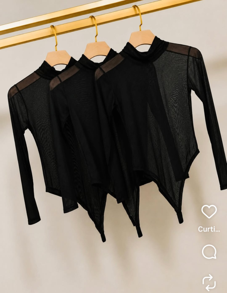 Body de tule 1109