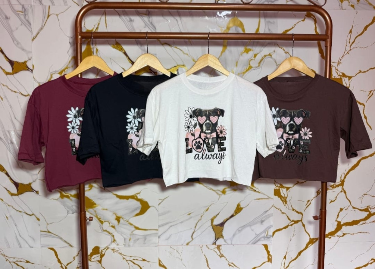 Cropped t-shirt 242 - #7