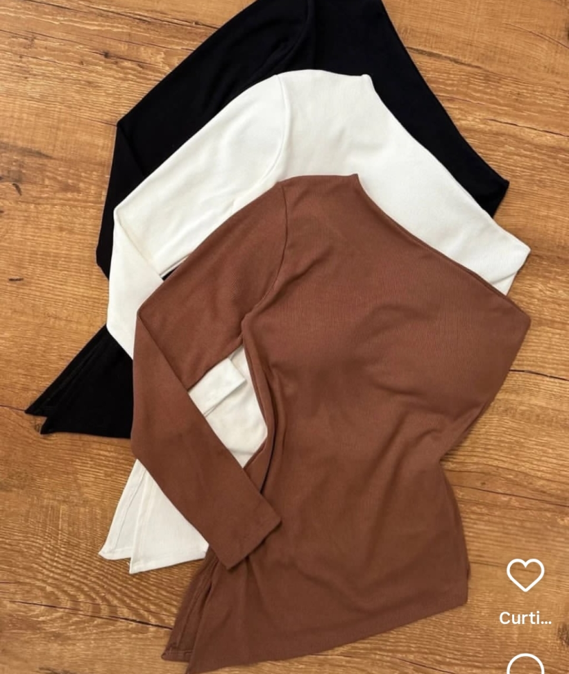 Blusa nula manga 424