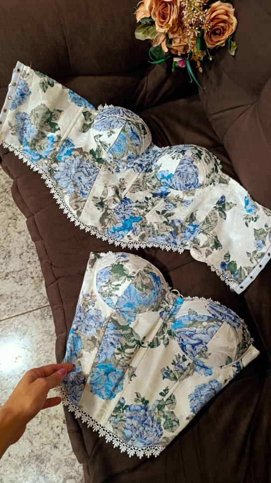 Corset estampado 647