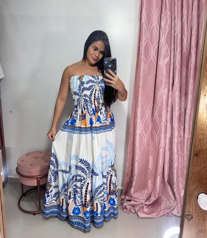 Vestido lastec longo 273 - #3