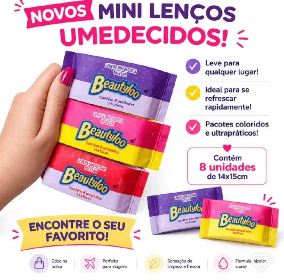 Lenço umedecido micelar 1098 - #3