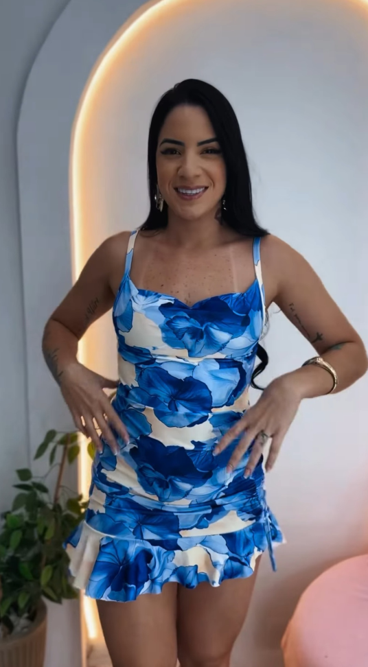 Vestido alça babadinho 888 - #8