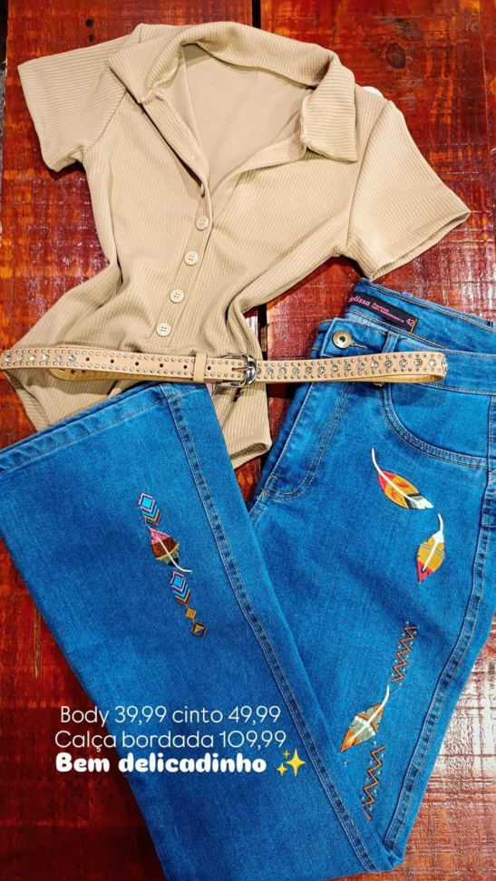 Calça jeans country flare 312 - #5