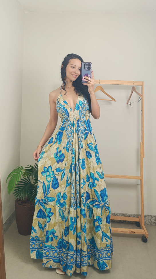 Vestido indiano longo  859 - #6