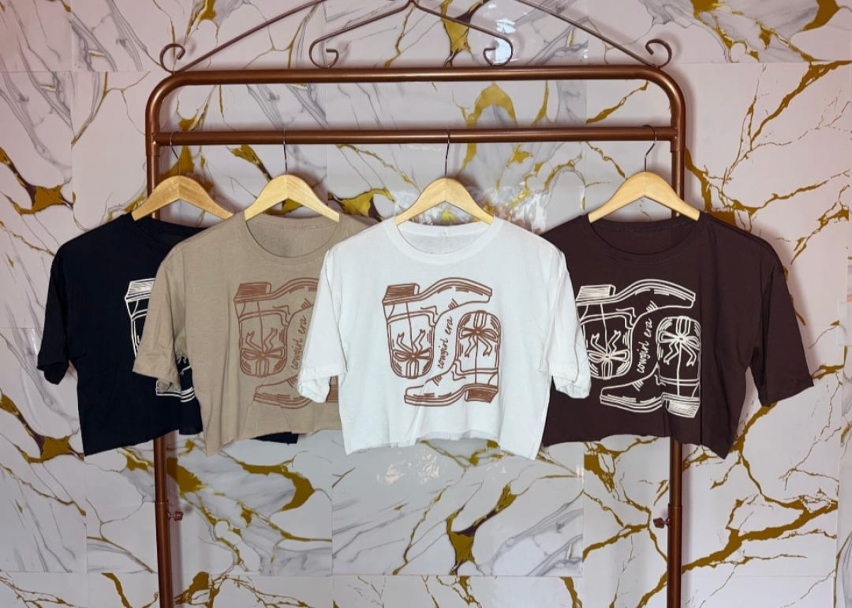 Cropped t-shirt 242 - #3