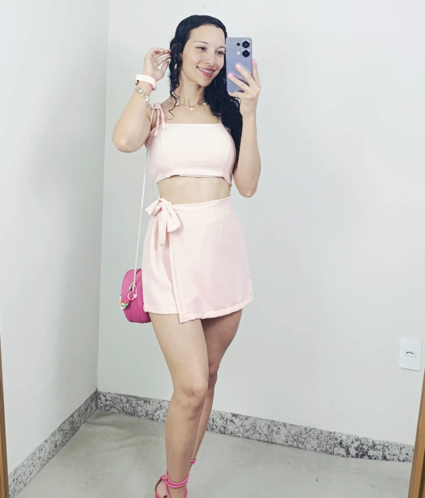 Conjuto short saia com kimono 15044 - #2